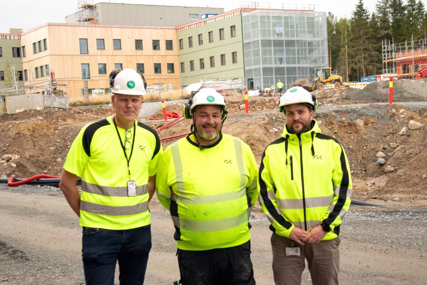 Stig Uthushagen, Asbjørn Bakke, Petter Sveum Nyland
