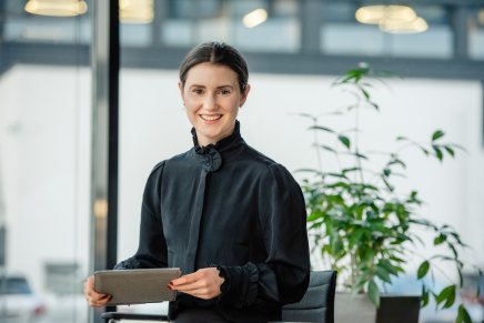 Karina Nilsen, bærekraftsansvarlig i GK Gruppen