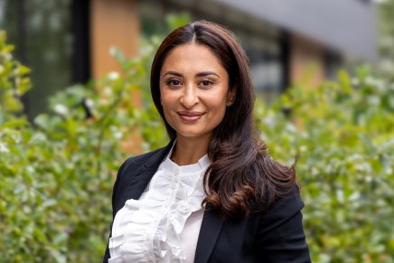 Portrettbilde av Uzma Sadaf Bhatti, juridisk direktør i GK.