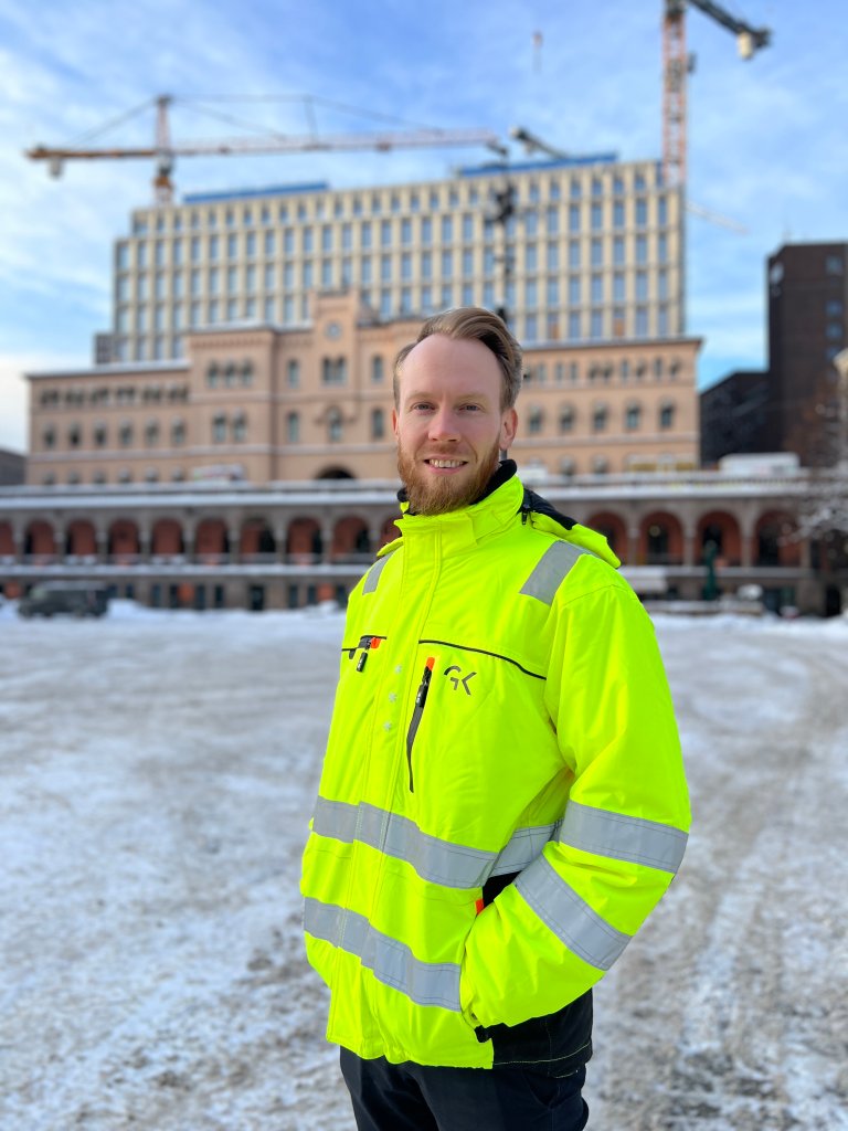 Systemingeniør i GK, Kim Andre Olaussen.