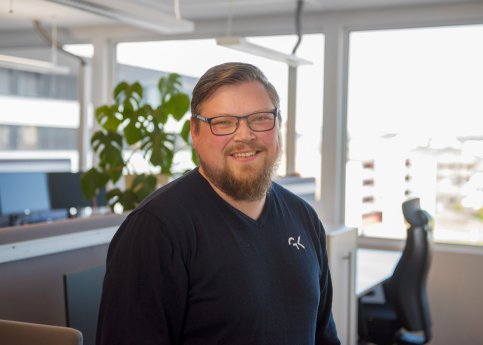 Jonas Bergstrøm, prosjektutvikler i GK. Foto: GK Gruppen AS.