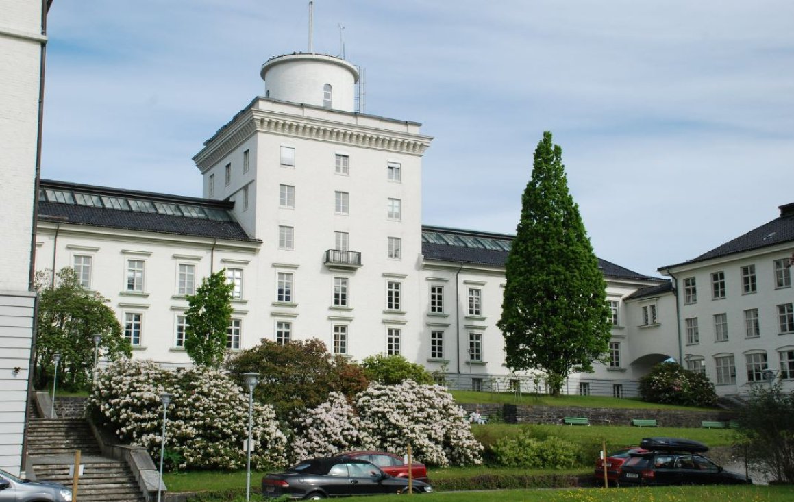 Geofysisk Institutt ved Universitetet i Bergen. Foto: Universitetet i Bergen.