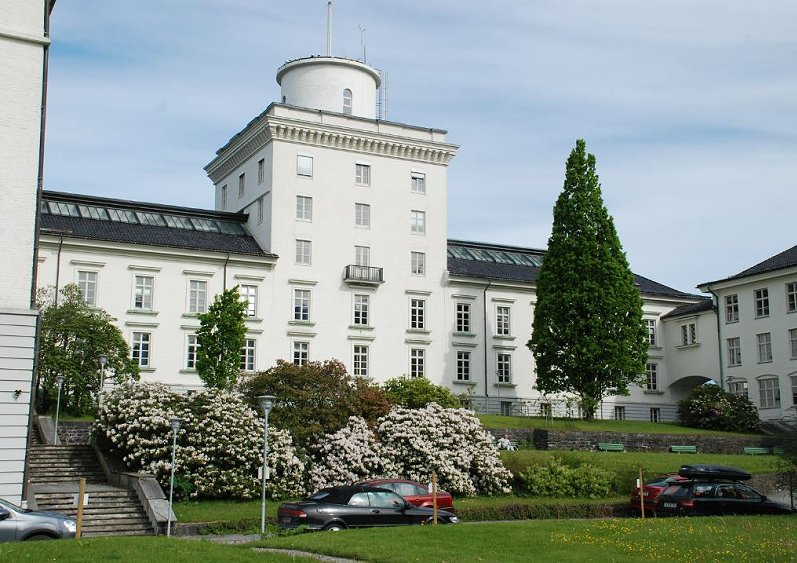 Geofysisk Institutt ved Universitetet i Bergen. Foto: Universitetet i Bergen.
