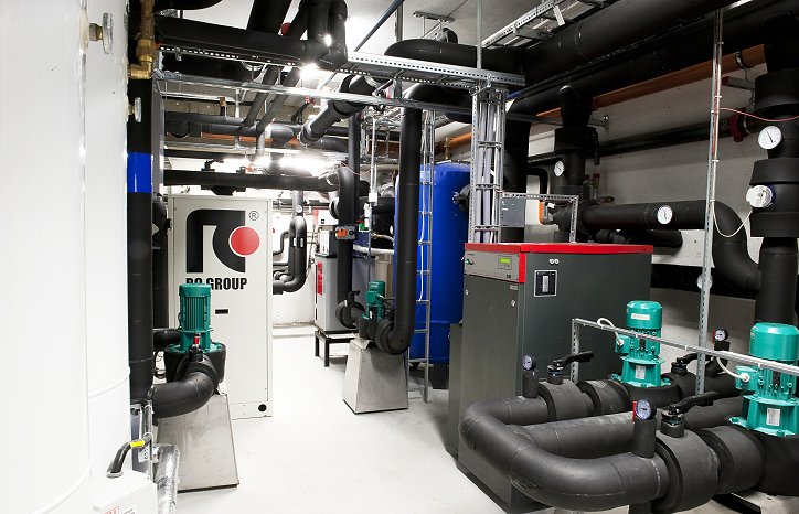 GKs hovedkontor i Oslo holder passivhusstandard og er et utstillingsvindu der de tekniske løsningene er optimalisert for lavt energibruk og minimal miljøbelastning.
