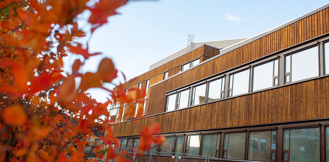 GK i Trondheim har levert totalteknisk entreprise til Stjørdal Helsehus. Et prosjekt vi skal være stolt av og kan kalle et signalbygg. GK i Trondheim har levert totalteknisk entreprise til Stjørdal Helsehus. Et prosjekt vi skal være stolt av og kan kalle et signalbygg.
