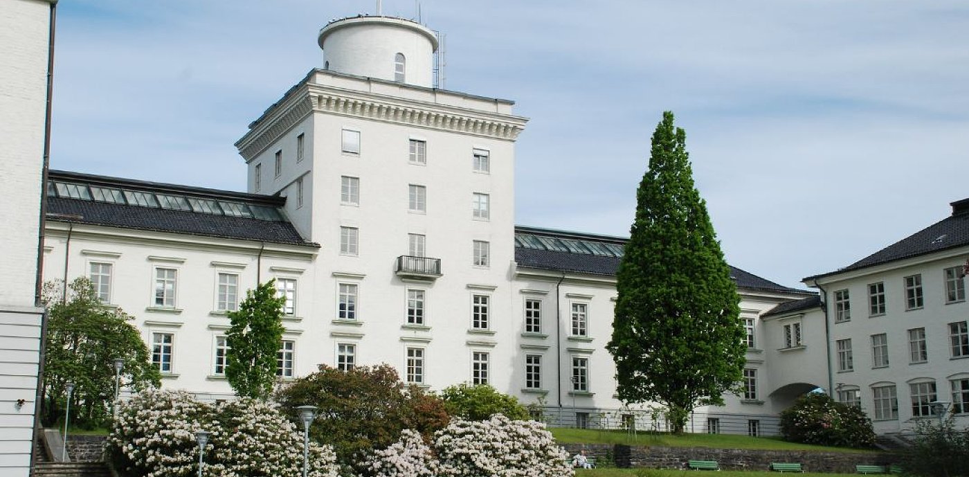 Geofysisk Institutt ved Universitetet i Bergen. Foto: Universitetet i Bergen.