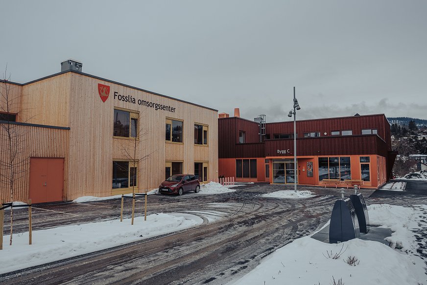 Fosslia omsorgssenter i Stjørdal kommune. Foto: Erik Aune / GK Fosslia omsorgssenter i Stjørdal kommune. Foto: Erik Aune / GK