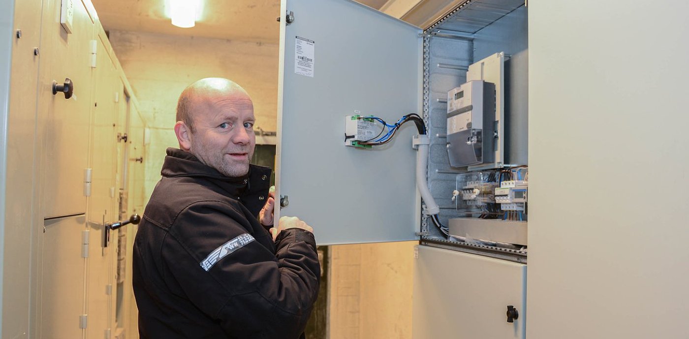 Hovedtavler ved ladeanlegg på Tveita Hovedtavler ved ladeanlegg på Tveita