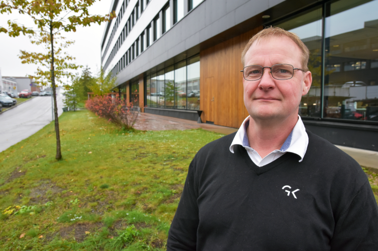 Roar Rønning, serviceleder på serviceavdelingen til GKs elektrovirksomhet i Oslo.