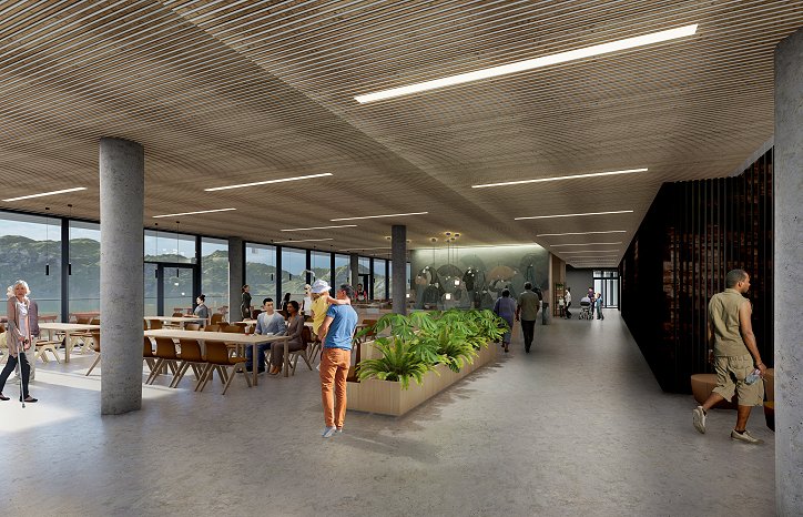 SNR_kantine Illustrasjon av Sykehuset Nordmøre og Romsdal (SNR)
