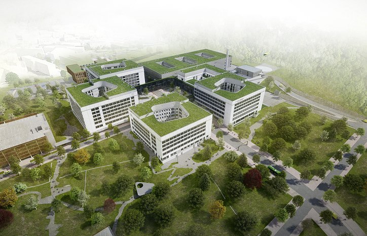 Nye Stavanger universitetssykehus.