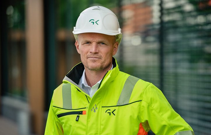 Administrerende direktør i GK Norge, Rune Hardersen.