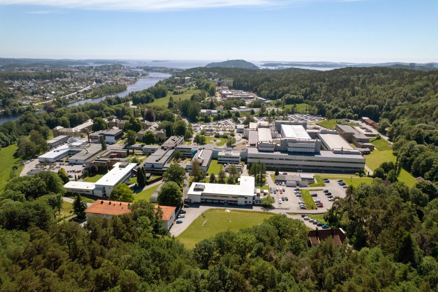 Sørlandets sykehus i Kristiansand. Foto: Sørlandet sykehus HF.