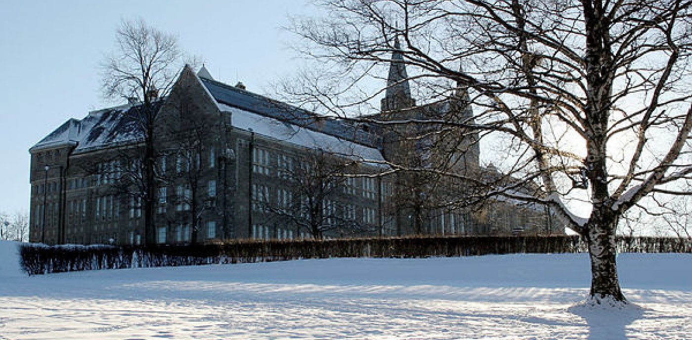 Campus NTNU Gløshaugen. Foto: Mentz Indergaard/NTNU