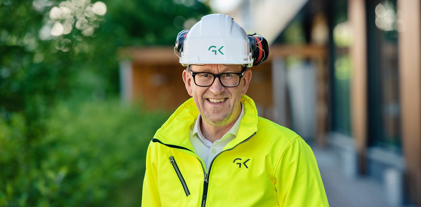 Portrett av Kim Robert Lisø, konsernsjef GK Portrett av Kim Robert Lisø, konsernsjef GK