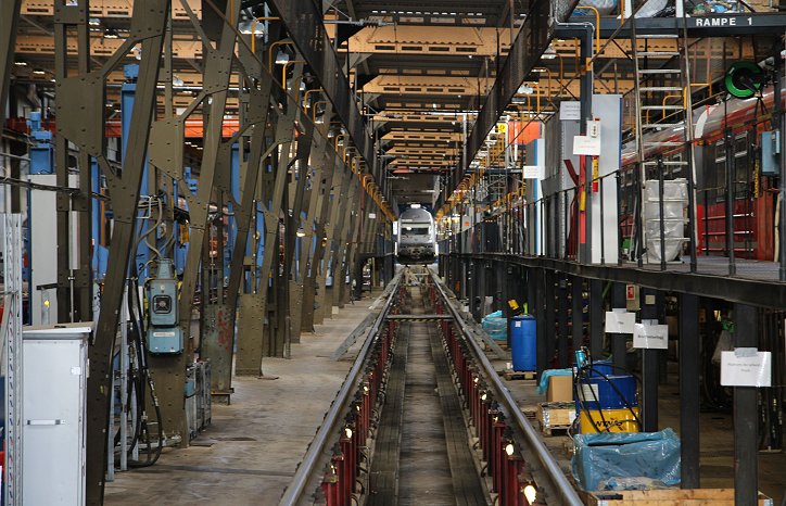 Verksted, Lodalen. Foto: Bane NOR. Verksted, Lodalen. Foto: Bane NOR.