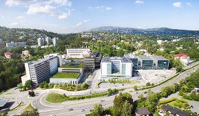 Oversiktsbilde av Radiumhospitalet Oversiktsbilde av Radiumhospitalet