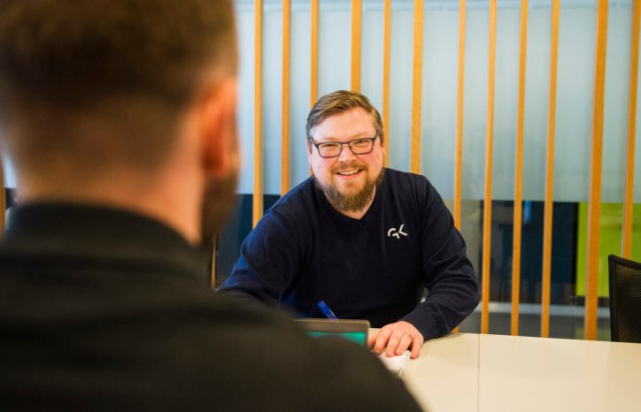 Jonas Bergstrøm. Foto: GK Gruppen AS