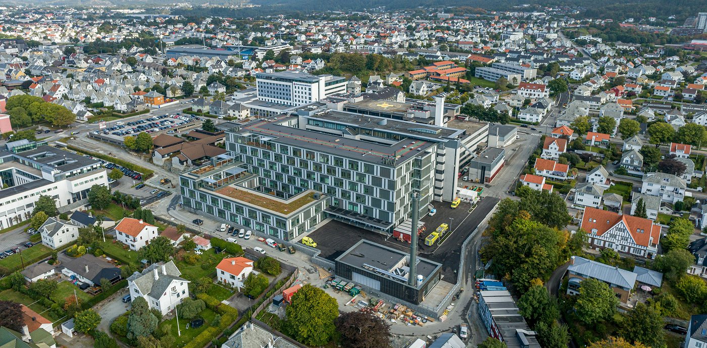 Haugesund sjukehus. Foto: Vestbris. Haugesund sjukehus. Foto: Vestbris.