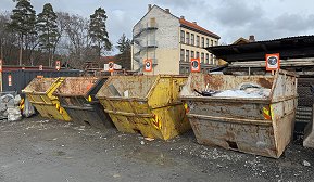 Miljøbilde avfall på byggeplass