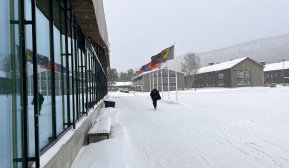 Forsvarssektorens bygg i Bardufoss. Foto: Forsvarsbygg.