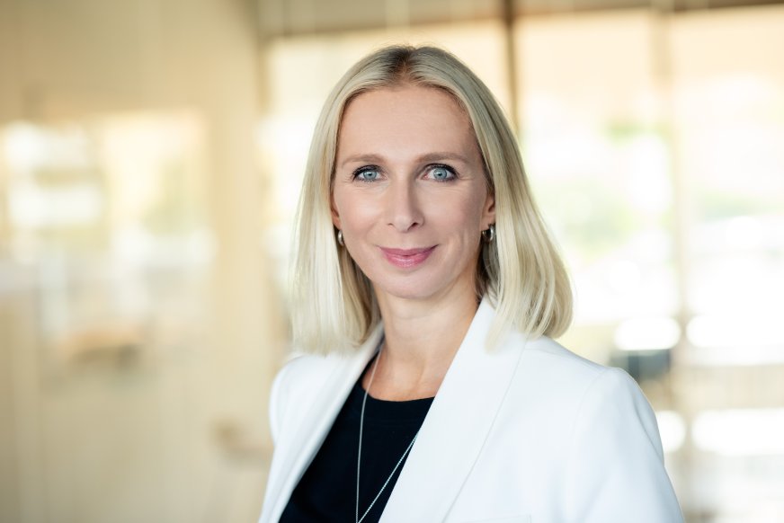 Portrett Guro Steine, konserndirektør bærekraft, marked og kommunikasjon, GK Gruppen
