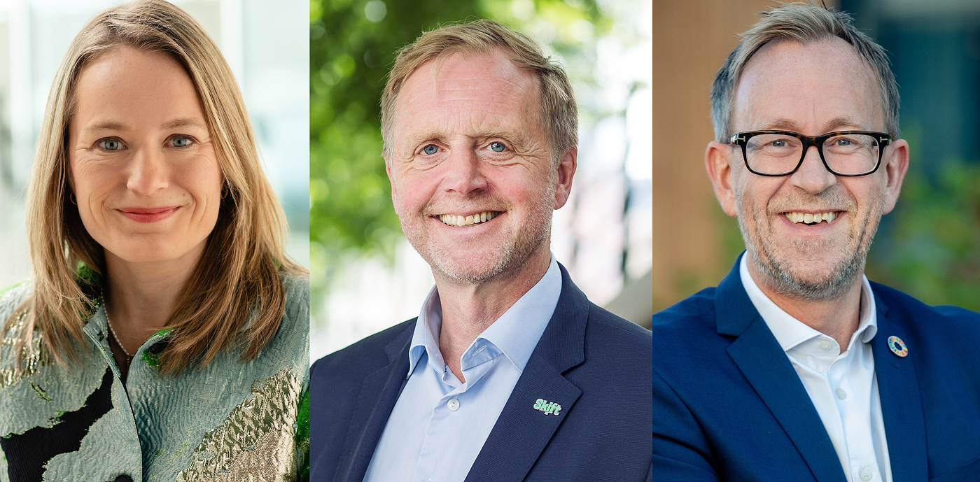 Portretter av Guro Hauge, Bjørn Kjærand Haugland og Kim Robert Lisø Portretter av Guro Hauge, Bjørn Kjærand Haugland og Kim Robert Lisø