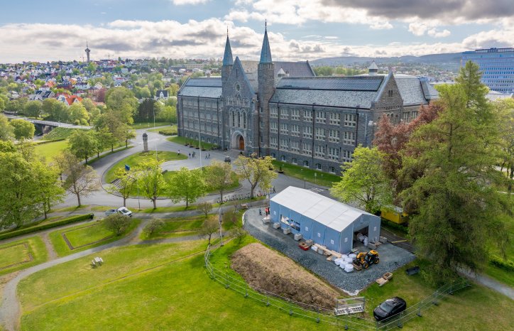NTNU campus.