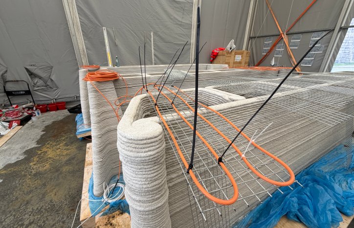 3D-printet bro på NTNU.