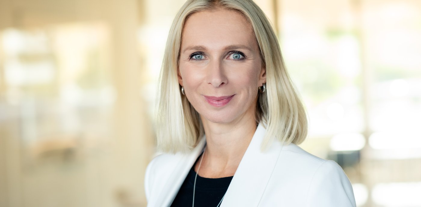 Portrett Guro Steine, konserndirektør bærekraft, marked og kommunikasjon, GK Gruppen