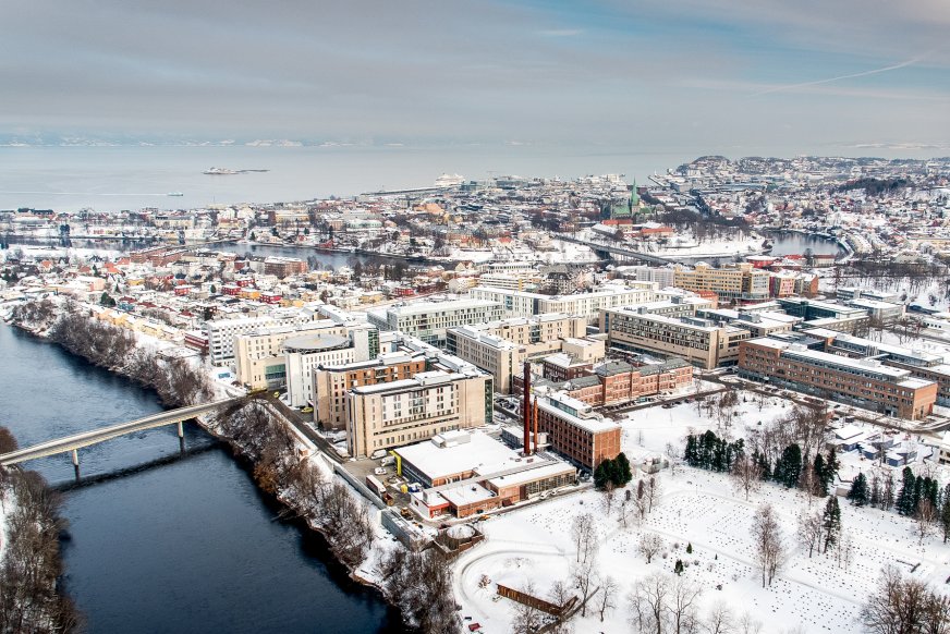 St. Olavs hospital i Trondheim. Foto: Ole Morten Wold.